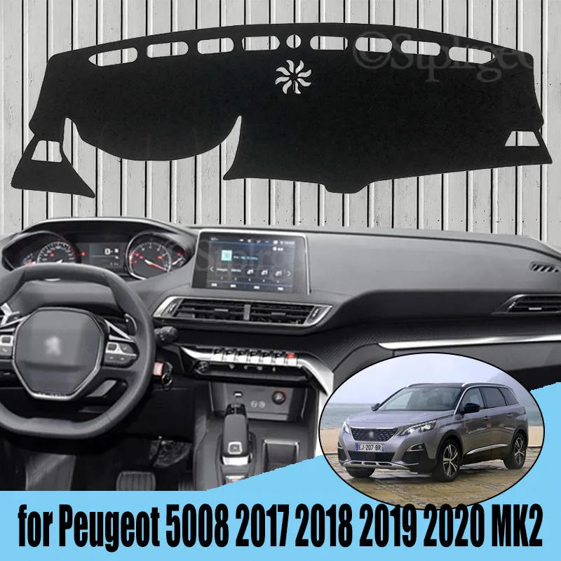 Anti-Slip Anti-UV Mat Dashboard Cover Pad Dashmat Protect Carpet for Peugeot 5008 2017 2018 2019 2020 MK2 Accessories
Anti-Slip Anti-UV Mat Dashboard Cover Pad Dashmat Protect Carpet for Peugeot 5008 2017 2018 2019 2020 MK2 Accessories
