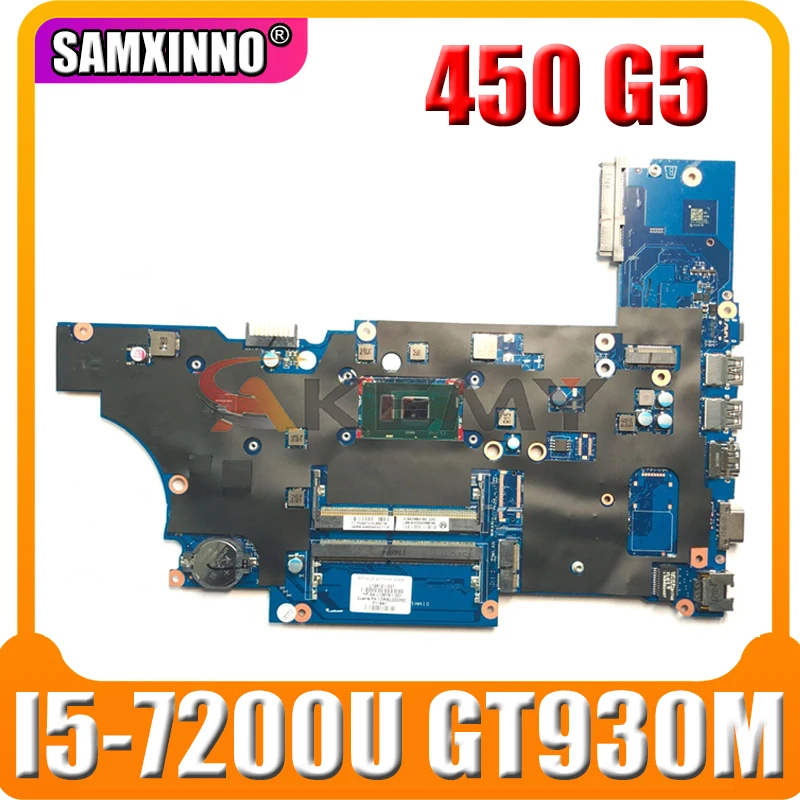 Akemy For HP For Probook 450 G5 Laptop Motherboard DA0X8CMB6E0 L12612-001 Motherboard i5-7200U GT930M GPU Test Ok Fast Ship
Akemy For HP For Probook 450 G5 Laptop Motherboard DA0X8CMB6E0 L12612-001 Motherboard i5-7200U GT930M GPU Test Ok Fast Ship