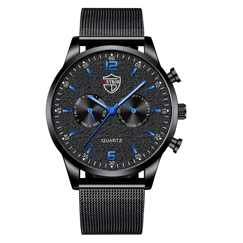 Business Watch Luxury Watch Golden Men's Watches Luminous Men's Stainless Steel Quartz Watches DEYROS Watches 2021 New Products
Business Watch Luxury Watch Golden Men's Watches Luminous Men's Stainless Steel Quartz Watches DEYROS Watches 2021 New Products