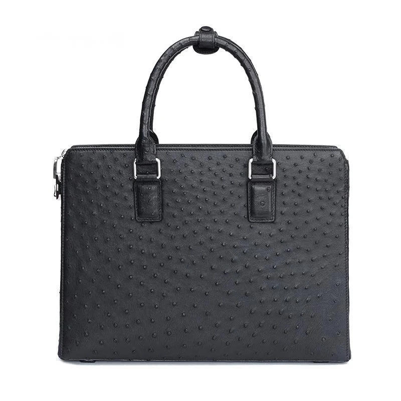 Men's Luxury Ostrich Skin Messenger Bag Men For Handbag High Grade Business Briefcase With Code Lock Laptop Computer Office Bags
Men's Luxury Ostrich Skin Messenger Bag Men For Handbag High Grade Business Briefcase With Code Lock Laptop Computer Office Bags