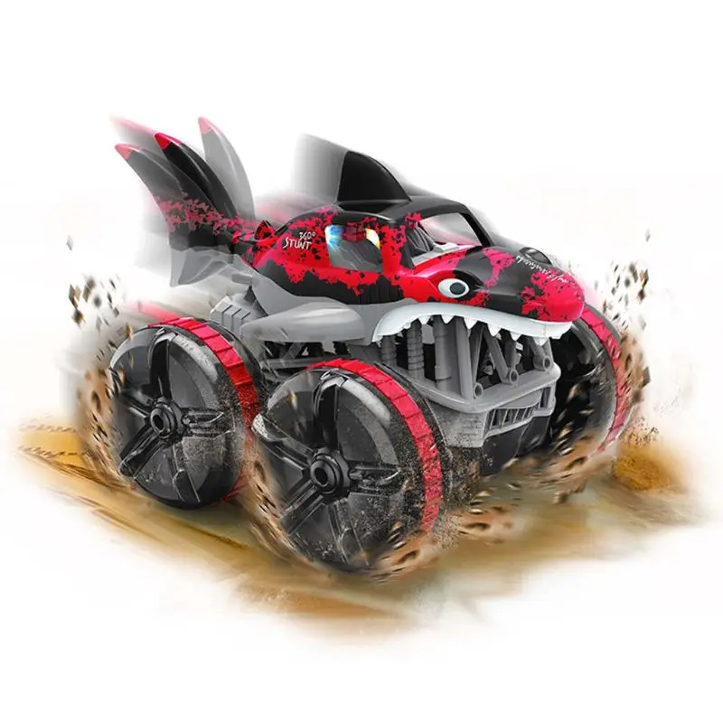 2.4G Waterproof Remote Control Amphibious Grass Land Driving Shark Car with Breathing Light Four-wheel Drive Racing Car
2.4G Waterproof Remote Control Amphibious Grass Land Driving Shark Car with Breathing Light Four-wheel Drive Racing Car