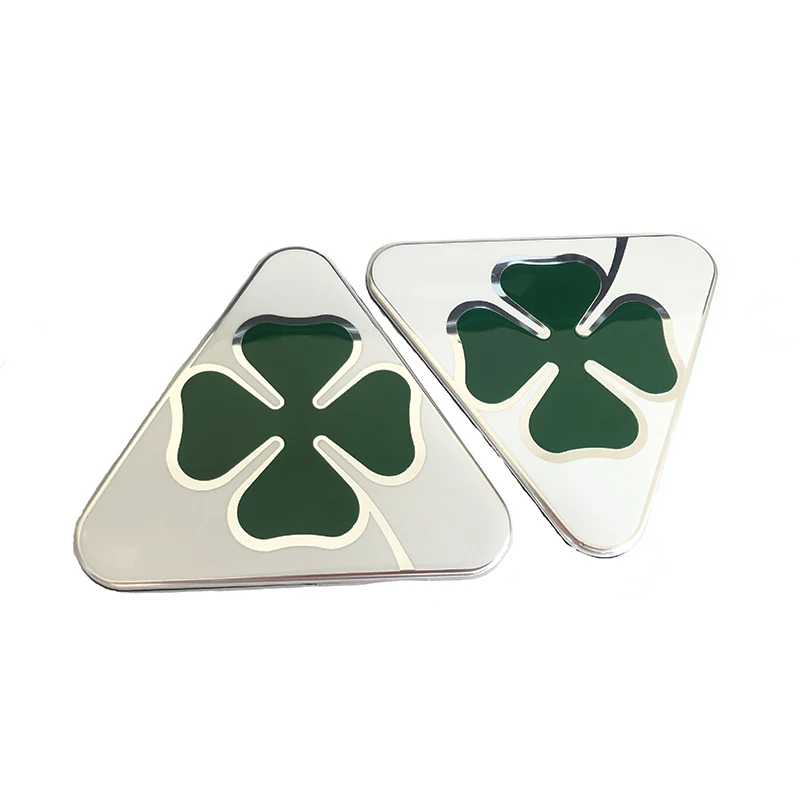3D metal Four-leaf clover Body sticker Fender decoration For Alfa Romeo Giulia Stelvio mito spider 159 156 147
3D metal Four-leaf clover Body sticker Fender decoration For Alfa Romeo Giulia Stelvio mito spider 159 156 147