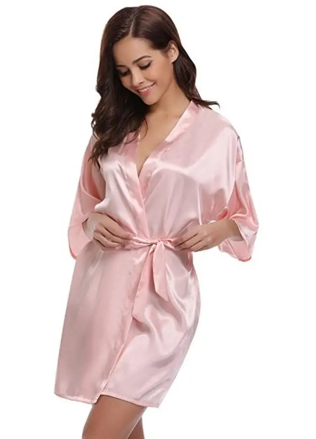 RB032 2018 New Silk Kimono Robe Bathrobe Women Silk Bridesmaid Robes Sexy Navy Blue Robes Satin Robe Ladies Dressing Gowns
RB032 2018 New Silk Kimono Robe Bathrobe Women Silk Bridesmaid Robes Sexy Navy Blue Robes Satin Robe Ladies Dressing Gowns