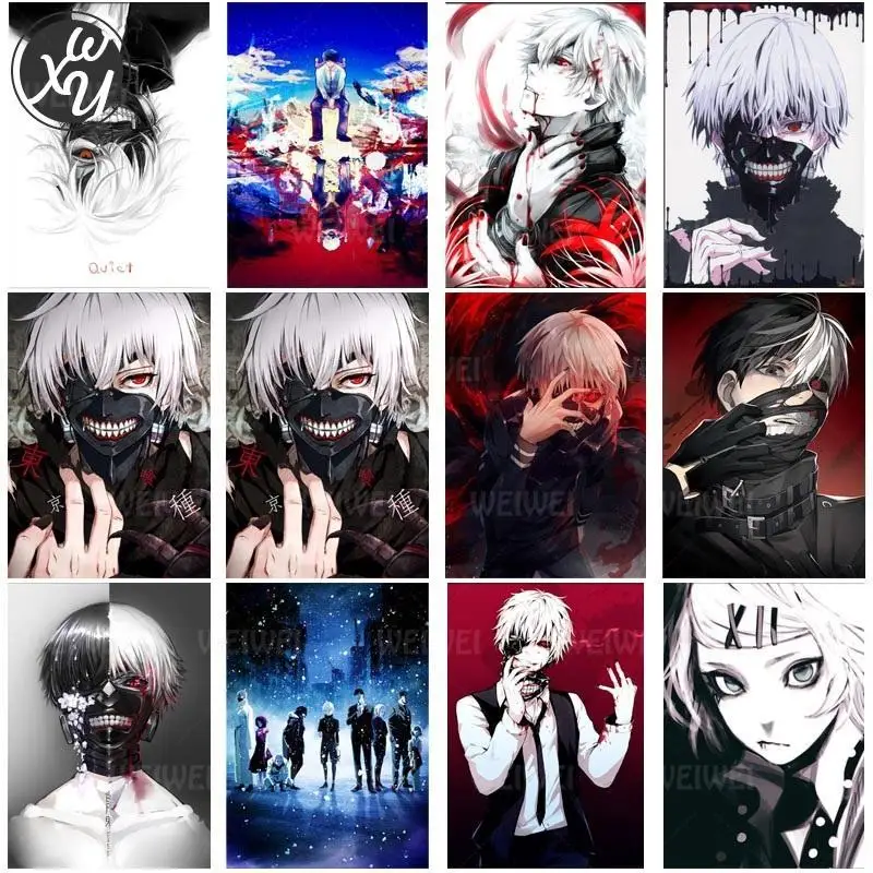 Tokyo Ghoul Diamond Painting for Adults 5D Japanese Anime Cross Stitch Kits Kaneki Ken Diamond Embroidery Fantasy for Home Decor
Tokyo Ghoul Diamond Painting for Adults 5D Japanese Anime Cross Stitch Kits Kaneki Ken Diamond Embroidery Fantasy for Home Decor