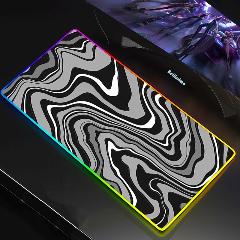 Marble RGB Mouse Pad Large Backlit Mat Pc Gamer Gaming Accessories Keyboards Computer Peripherals Strata Liquid Mausepad Deskmat
Marble RGB Mouse Pad Large Backlit Mat Pc Gamer Gaming Accessories Keyboards Computer Peripherals Strata Liquid Mausepad Deskmat