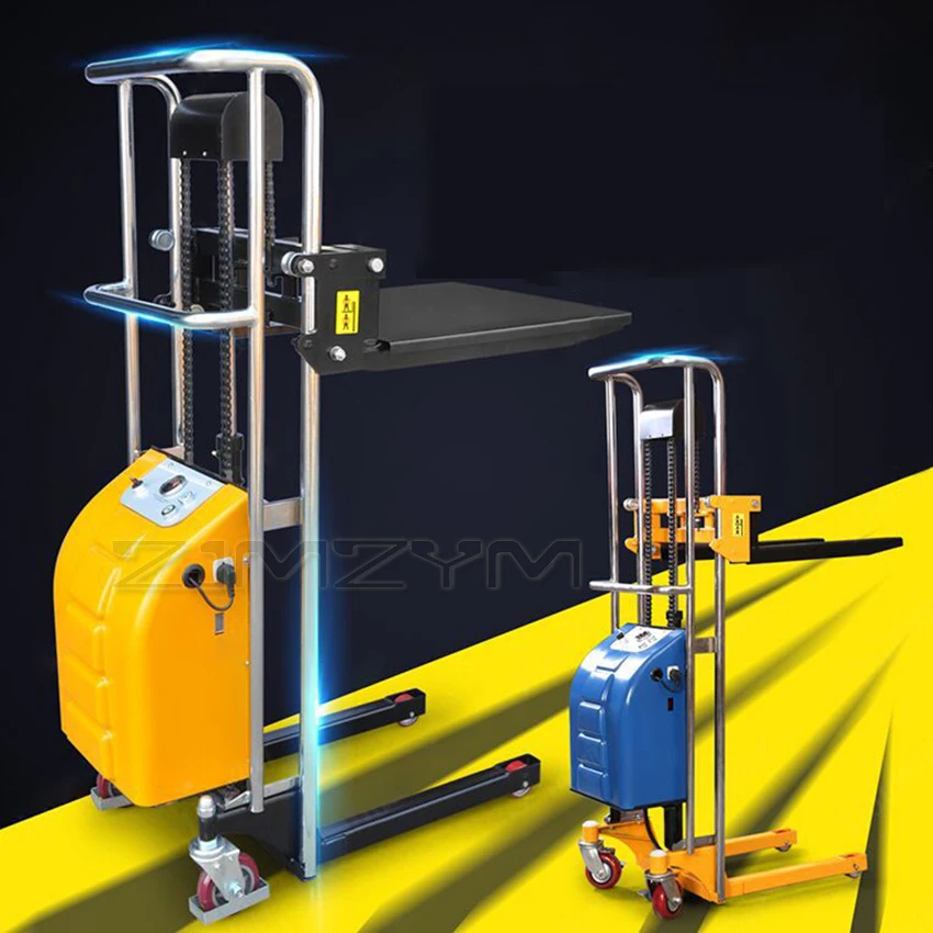 1.3m Height Electric Hand Stacker 400kg Lightweight Walk Forklift Truck Pallet Stacker Semi-Automatic Elevating Vehicle
1.3m Height Electric Hand Stacker 400kg Lightweight Walk Forklift Truck Pallet Stacker Semi-Automatic Elevating Vehicle
