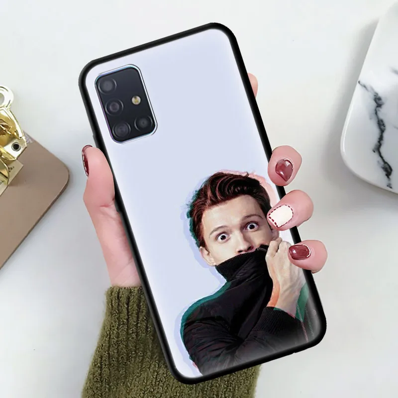 Tom Holland Case for Samsung Galaxy A71 A51 5G M31 M30s A91 A41 A31 A21 A11 M51 M21 Black Soft Funda Capas
Tom Holland Case for Samsung Galaxy A71 A51 5G M31 M30s A91 A41 A31 A21 A11 M51 M21 Black Soft Funda Capas
