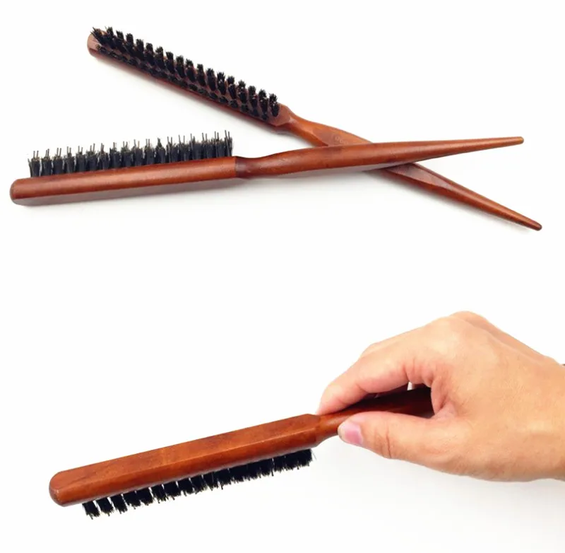 1 шт. Профессиональная щетка для волос с деревянной ручкой пушистая расческа