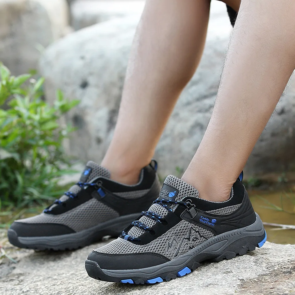Men's Large Size Mesh Breathable Outdoor Shoes Non-Slip Lace-up Flats Travel Hiking Students Male Sneakers chaussure homme
Men's Large Size Mesh Breathable Outdoor Shoes Non-Slip Lace-up Flats Travel Hiking Students Male Sneakers chaussure homme