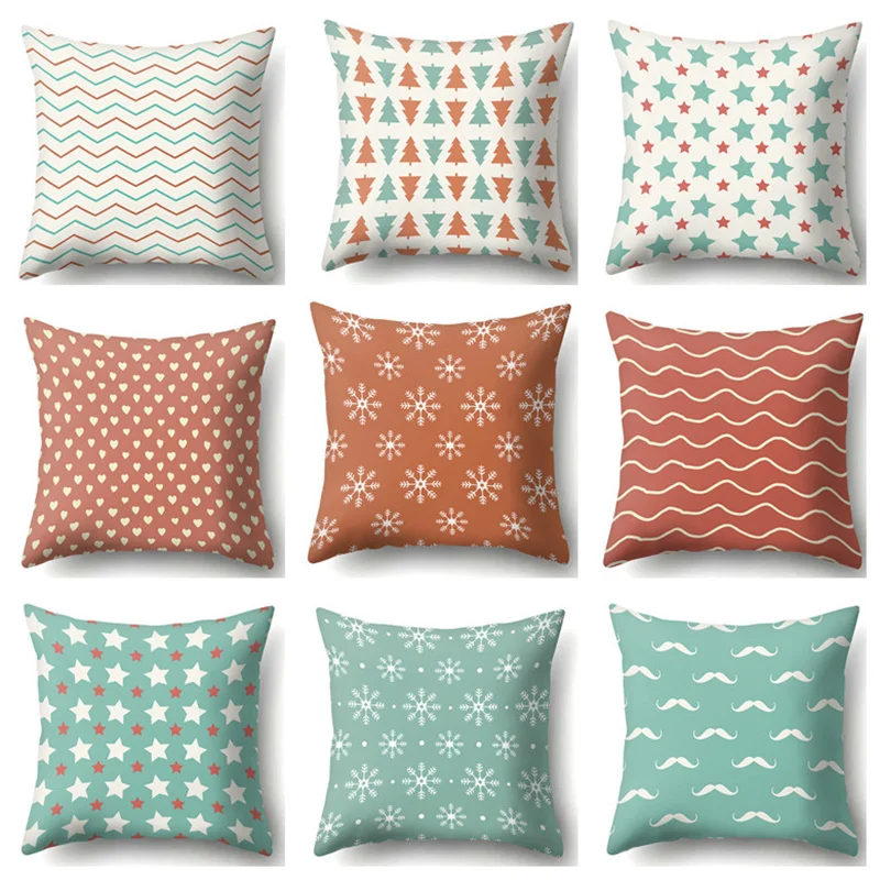 Geometry Cushion Cover Polyester Pillowcase Decorative Sofa Cushions Pillowcover Home Decor Red Green Yellow Pillow Cases
Geometry Cushion Cover Polyester Pillowcase Decorative Sofa Cushions Pillowcover Home Decor Red Green Yellow Pillow Cases