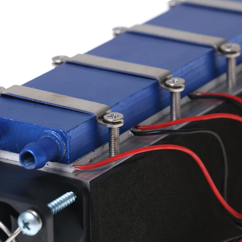 12V 576W 8Chip Peltier TEC1-12706 Aluminum Refrigeration DIY Thermoelectric Cooler
12V 576W 8Chip Peltier TEC1-12706 Aluminum Refrigeration DIY Thermoelectric Cooler