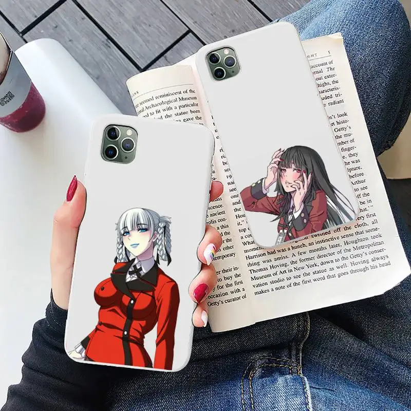 Kakegurui Jabami Yumeko Phone Case Candy Color for iPhone 6 6S 7 8 11 12 XS X SE 2020 XR mini pro Plus MAX mobile bags capa
Kakegurui Jabami Yumeko Phone Case Candy Color for iPhone 6 6S 7 8 11 12 XS X SE 2020 XR mini pro Plus MAX mobile bags capa