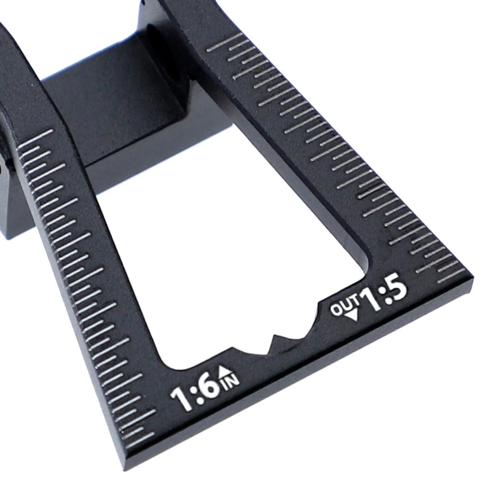 Dovetail Ruler Black Aluminum Alloy Hard Durable Dovetail Marker Wood Joints Gauge
Dovetail Ruler Black Aluminum Alloy Hard Durable Dovetail Marker Wood Joints Gauge