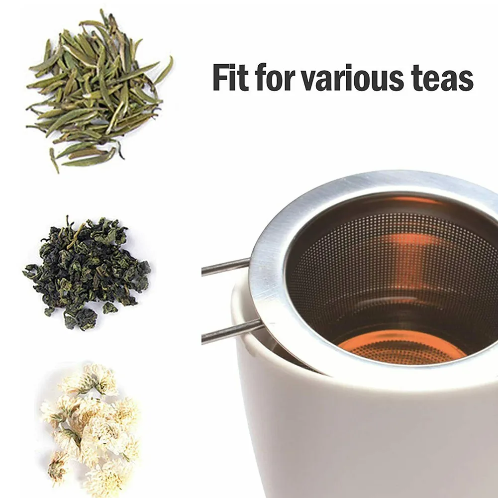 Stainless Steel Mesh Tea Infuser Reusable Tea Infuser Tea Strainer Teapot With Lid Cups Loose Tea Leaf Spice Tea Filter
Stainless Steel Mesh Tea Infuser Reusable Tea Infuser Tea Strainer Teapot With Lid Cups Loose Tea Leaf Spice Tea Filter