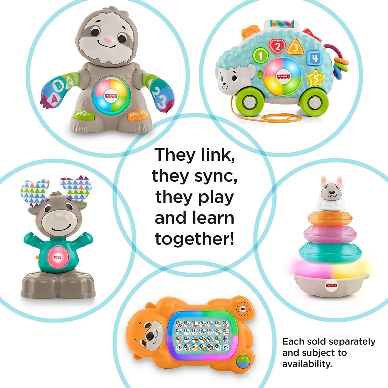 Fisher-Price Linkimals Smooth Moves Sloth Clapping Toy with Music Lights and Learning Songs for Babies Toddlers Ages 9 Months Up
Fisher-Price Linkimals Smooth Moves Sloth Clapping Toy with Music Lights and Learning Songs for Babies Toddlers Ages 9 Months Up