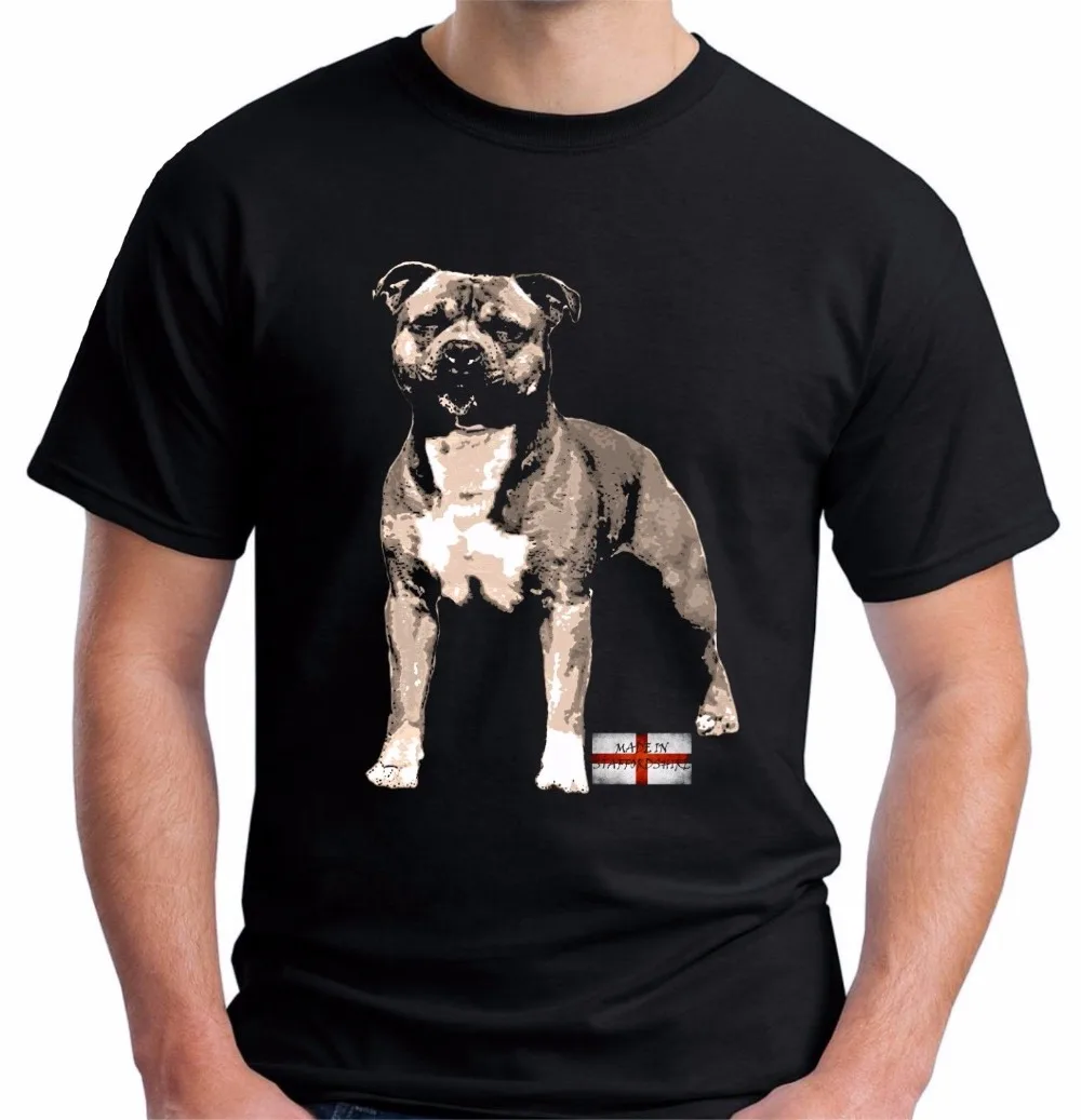 Staffordshire Bull Terrier T-Shirt. Summer Cotton Short Sleeve O-Neck Mens T Shirt New S-3XL
Staffordshire Bull Terrier T-Shirt. Summer Cotton Short Sleeve O-Neck Mens T Shirt New S-3XL