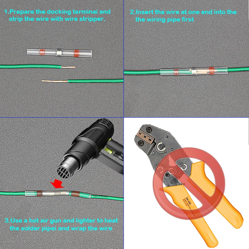 250/100Pcs Solder Seal Wire Connectors - Heat Shrink Solder Butt Connectors - Solder Connector Kit - Automotive Marine Insulated
250/100Pcs Solder Seal Wire Connectors - Heat Shrink Solder Butt Connectors - Solder Connector Kit - Automotive Marine Insulated