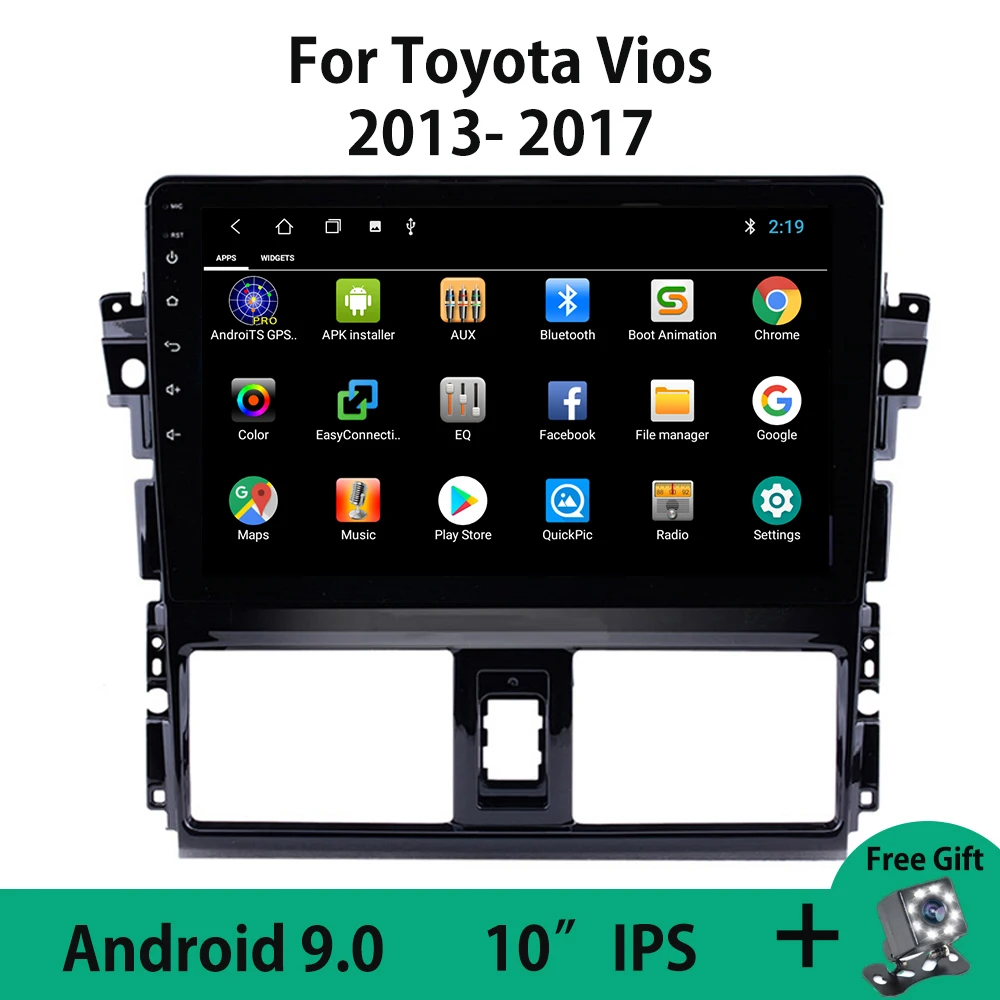 Android 9.0 DVD 2Din Car DVD Radio Navigation Player GPS For Toyota Vios XP150 2013 2014 2015 2016 2017 Bluetooth Mirror Link BT
Android 9.0 DVD 2Din Car DVD Radio Navigation Player GPS For Toyota Vios XP150 2013 2014 2015 2016 2017 Bluetooth Mirror Link BT