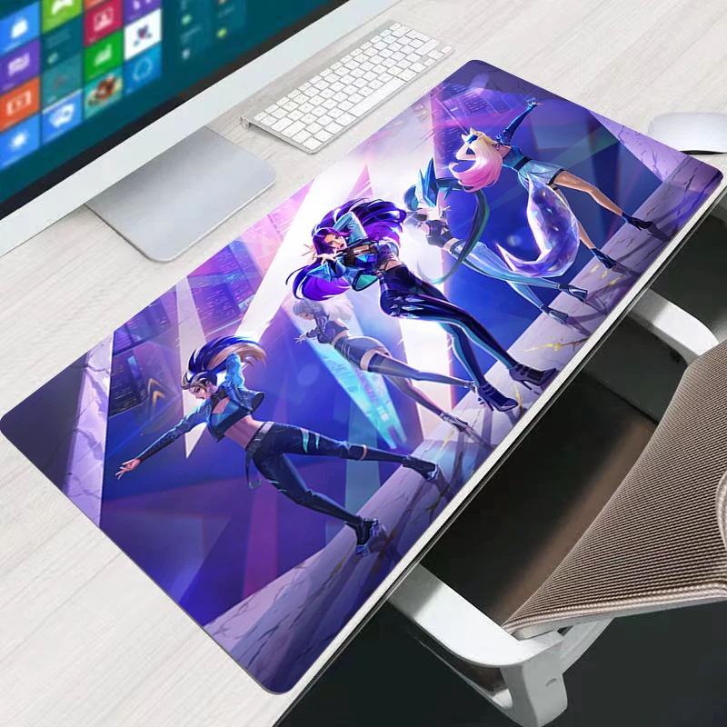 LOL KDA ALL Mouse pad Computer Laptop Anime Keyboard Mouse Mat Large Mouse Pad Keyboards gamer desk Mats
LOL KDA ALL Mouse pad Computer Laptop Anime Keyboard Mouse Mat Large Mouse Pad Keyboards gamer desk Mats