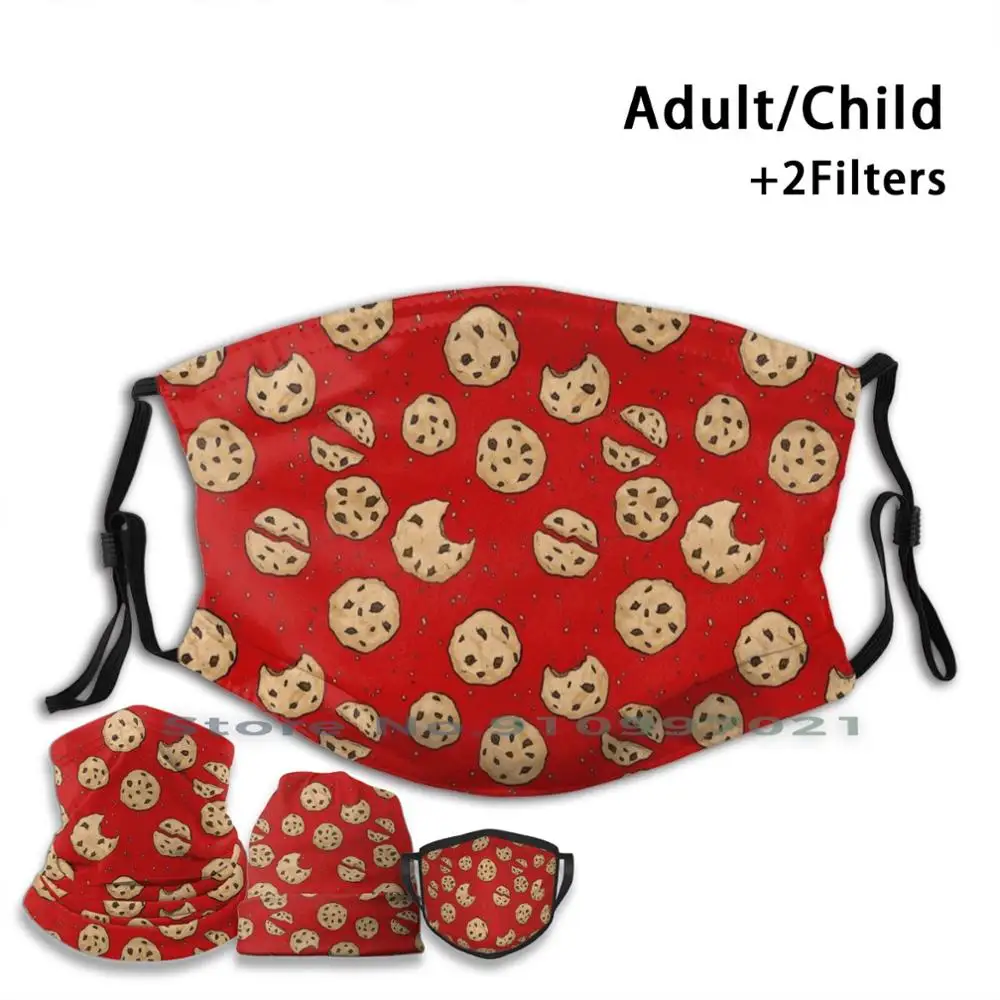 Cookies & Crumbs Custom Design For Child Adult Mask Filter Washable Face Mask Cookies Food Crumbs Dessert Chocolate Chocolate
Cookies & Crumbs Custom Design For Child Adult Mask Filter Washable Face Mask Cookies Food Crumbs Dessert Chocolate Chocolate