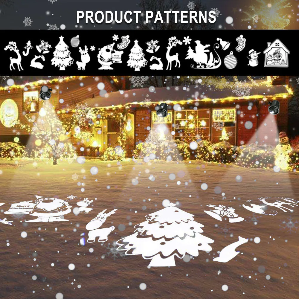 Christmas LED Moving Projector Light Xmas Party Outdoor Landscape Lamp RF Protector Lamp with Remote Control 
Christmas LED Moving Projector Light Xmas Party Outdoor Landscape Lamp RF Protector Lamp with Remote Control