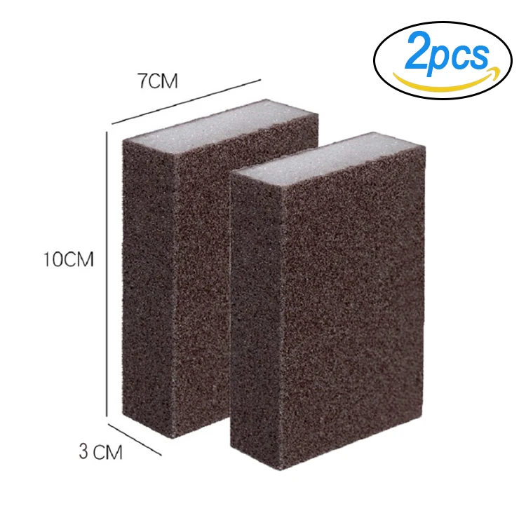 Magic Carborundum Sponge Melamine Emery Sponge Pot Brush for Rust Pan Descaling Clean Rub Kitchen Gadget
Magic Carborundum Sponge Melamine Emery Sponge Pot Brush for Rust Pan Descaling Clean Rub Kitchen Gadget
