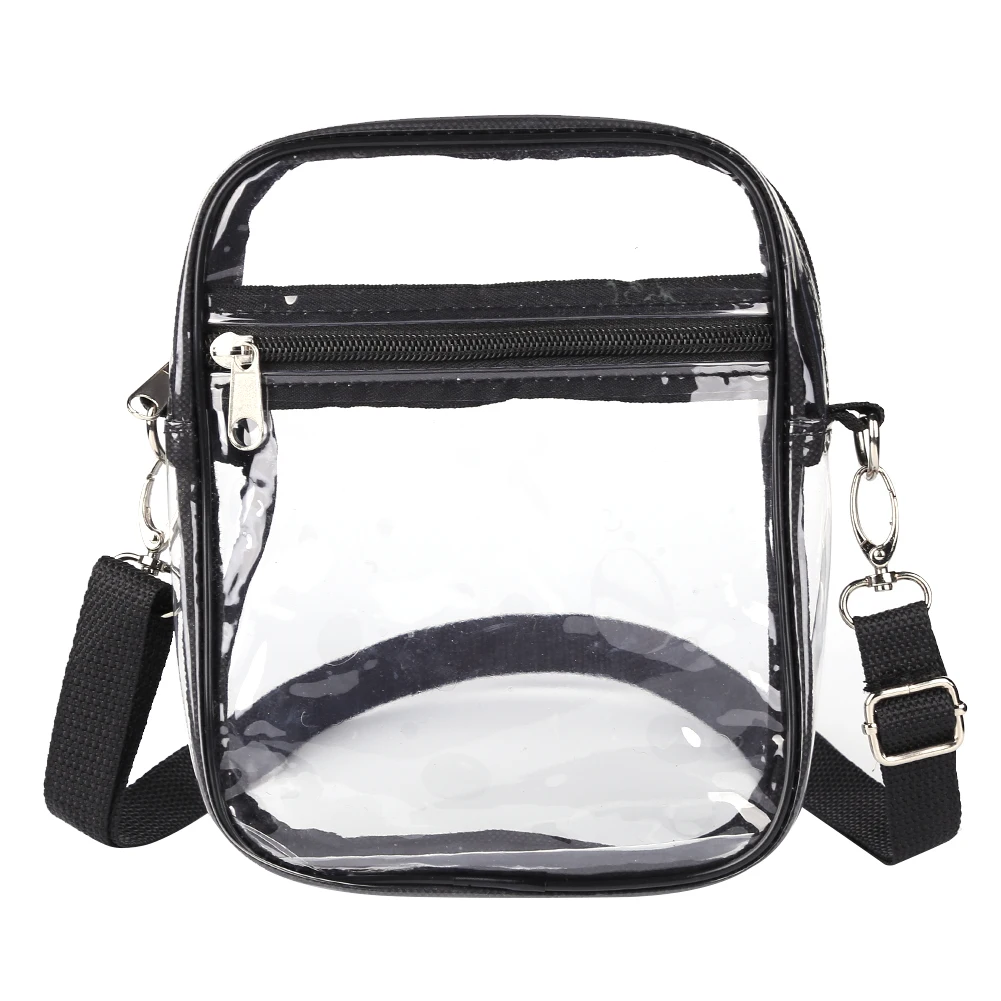 Fashion Women Men Shoulder Bag Transparent Travel Shopping Messenger Bag Casual Travel Beach Small Handbags
Fashion Women Men Shoulder Bag Transparent Travel Shopping Messenger Bag Casual Travel Beach Small Handbags