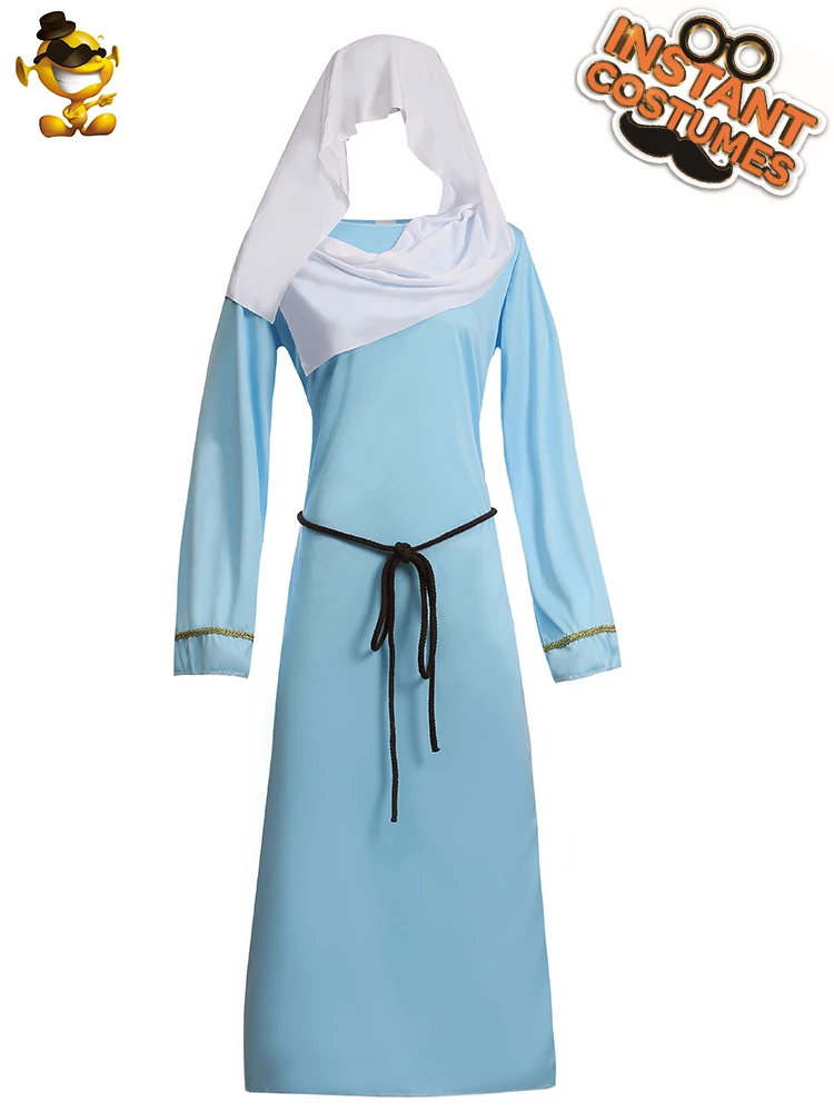 Women's Blue Princess the Blessed Mary Costumes Carnival Party Elegant Goddess Mary Cosplay Dress for Adult Women
Women's Blue Princess the Blessed Mary Costumes Carnival Party Elegant Goddess Mary Cosplay Dress for Adult Women