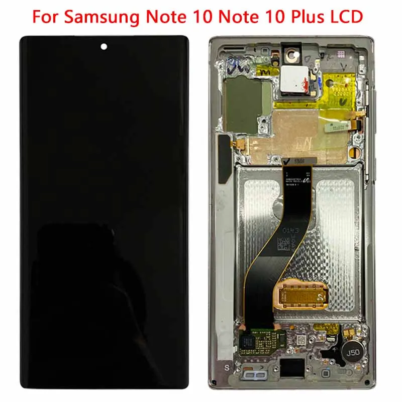 ЖК-дисплей SUPER AMOLED N970F для Samsung Galaxy Note 10 Plus, ЖК-дисплей с рамкой Super AMOLED Note 10 N970F Note 10 Plus N975A, ЖК-экран
ЖК-дисплей SUPER AMOLED N970F для Samsung Galaxy Note 10 Plus, ЖК-дисплей с рамкой Super AMOLED Note 10 N970F Note 10 Plus N975A, ЖК-экран