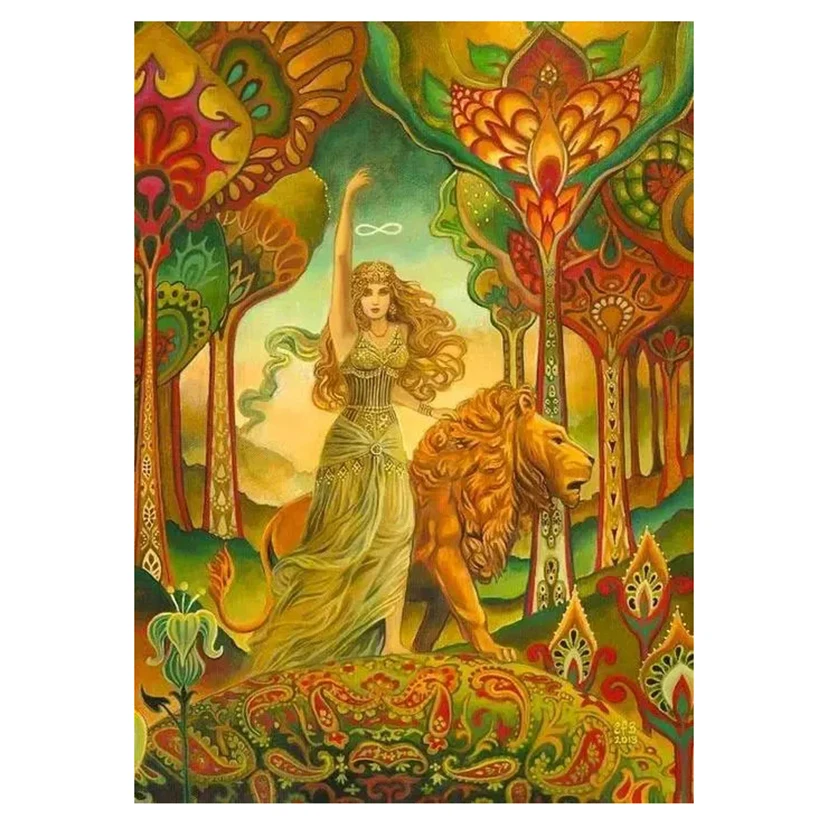 5D DIY Full Round/Square Diamond Painting Goddess & Lion 3D Embroidery Cross Stitch Rhinestone Mosaic Home Decor Wall Stickers
5D DIY Full Round/Square Diamond Painting Goddess & Lion 3D Embroidery Cross Stitch Rhinestone Mosaic Home Decor Wall Stickers