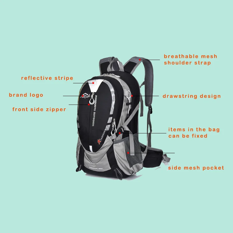 New Outdoor Bags Sports Travel Mountaineering Backpack Camping Hiking Trekking Rucksack Travel Waterproof Bike Shoulder Bags
New Outdoor Bags Sports Travel Mountaineering Backpack Camping Hiking Trekking Rucksack Travel Waterproof Bike Shoulder Bags