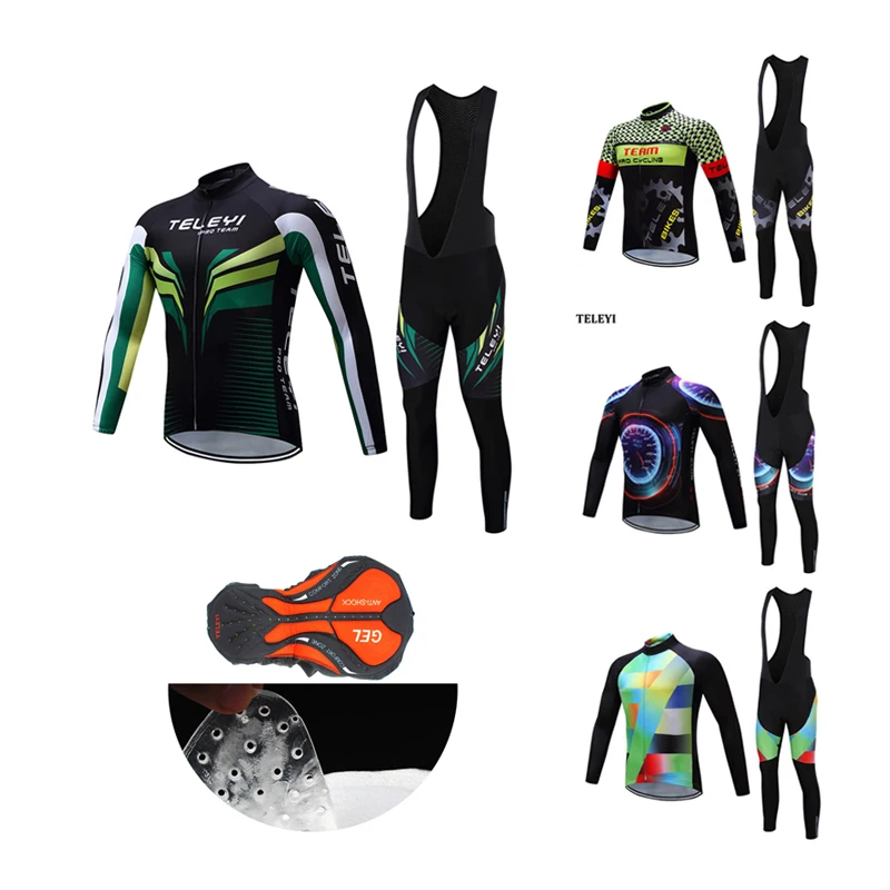 Men's Lycra Long Sleeve Cycling Jersey Set BIB Kit 2022 Pro Road Bike Clothing Team Suit Male Bicycle Clothes MTB Uniform Dress
Men's Lycra Long Sleeve Cycling Jersey Set BIB Kit 2022 Pro Road Bike Clothing Team Suit Male Bicycle Clothes MTB Uniform Dress