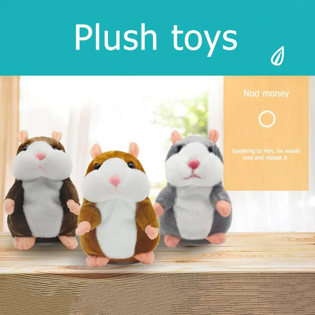 Funny Electronic Walking Speaking Doll Toy Sound Record Talking Hamster Mouse Stuffed Plush Animal Educational Toys
Funny Electronic Walking Speaking Doll Toy Sound Record Talking Hamster Mouse Stuffed Plush Animal Educational Toys