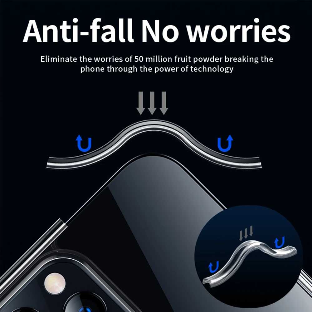 SmartDevil mobile phone case for iPhone12 for iPhone 12 Pro Max transparent glass all-inclusive protection anti-drop case
SmartDevil mobile phone case for iPhone12 for iPhone 12 Pro Max transparent glass all-inclusive protection anti-drop case