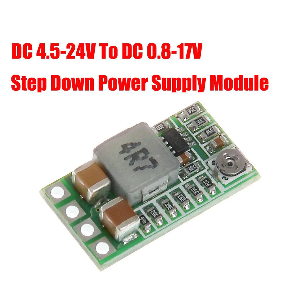 10 PCS/LOT Mini DC-DC Step Down Power Supply Module 3A Buck Converter Adjustable 1.8V 2.5V 3.3V 5V 9V 12V for Arduino DIY Kit 
10 PCS/LOT Mini DC-DC Step Down Power Supply Module 3A Buck Converter Adjustable 1.8V 2.5V 3.3V 5V 9V 12V for Arduino DIY Kit