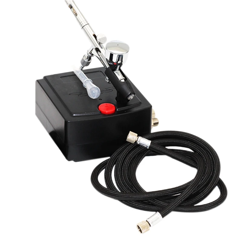 Dual Action Airbrush Air Compressor For Art Painting Manicure Craft Cake Spray Model Air Brush Nail Tool Set Spray Tool Us Plug
Dual Action Airbrush Air Compressor For Art Painting Manicure Craft Cake Spray Model Air Brush Nail Tool Set Spray Tool Us Plug