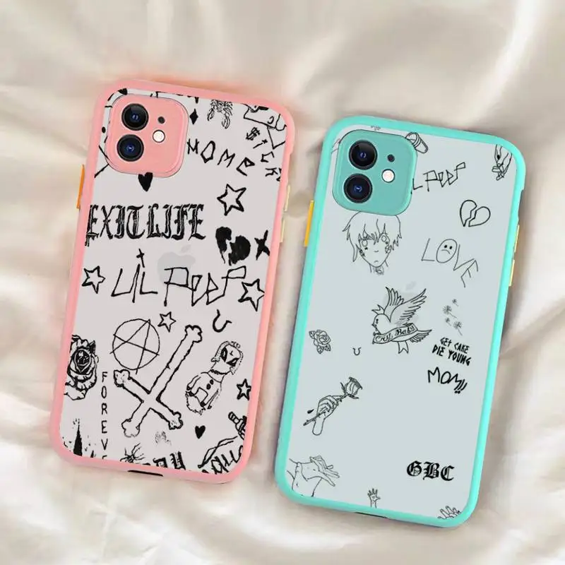 YNDFCNB Lil Peep Hellboy Love Phone Case For iphone 12 11 13 Pro Max X XS Max XR 7 8 6 Plus 12mini Translucent Matte Shockproof
YNDFCNB Lil Peep Hellboy Love Phone Case For iphone 12 11 13 Pro Max X XS Max XR 7 8 6 Plus 12mini Translucent Matte Shockproof