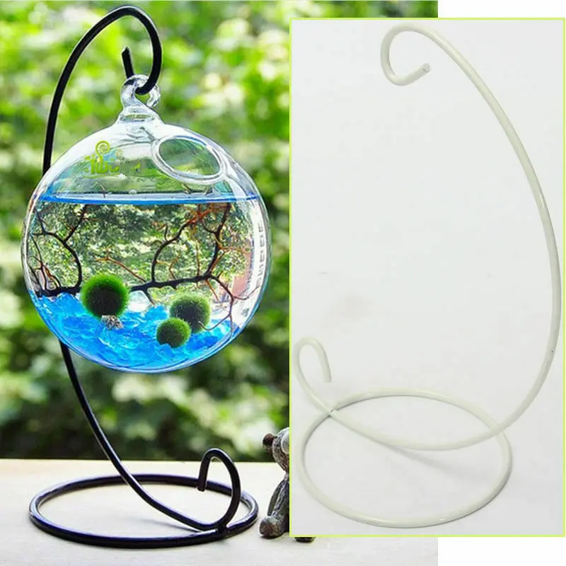 1Pc Micro Landscape Iron Shelf Hanging Ball High Borosilicate Glass Flower Plant Vase Container Ecological Bottle DIY Home Decor
1Pc Micro Landscape Iron Shelf Hanging Ball High Borosilicate Glass Flower Plant Vase Container Ecological Bottle DIY Home Decor