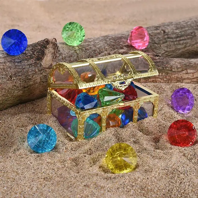 10pcs Diamond Set with Treasure Pirate Box Diving Gem Pool Toy Underwater Swimming Toy Gift for Kids
10pcs Diamond Set with Treasure Pirate Box Diving Gem Pool Toy Underwater Swimming Toy Gift for Kids
