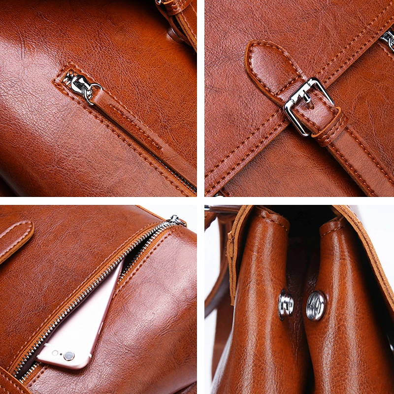 2020 Fashion Women Backpack high quality Leather Fashion Backpacks Female Feminine Casual Large Capacity Vintage Shoulder Bags
2020 Fashion Women Backpack high quality Leather Fashion Backpacks Female Feminine Casual Large Capacity Vintage Shoulder Bags