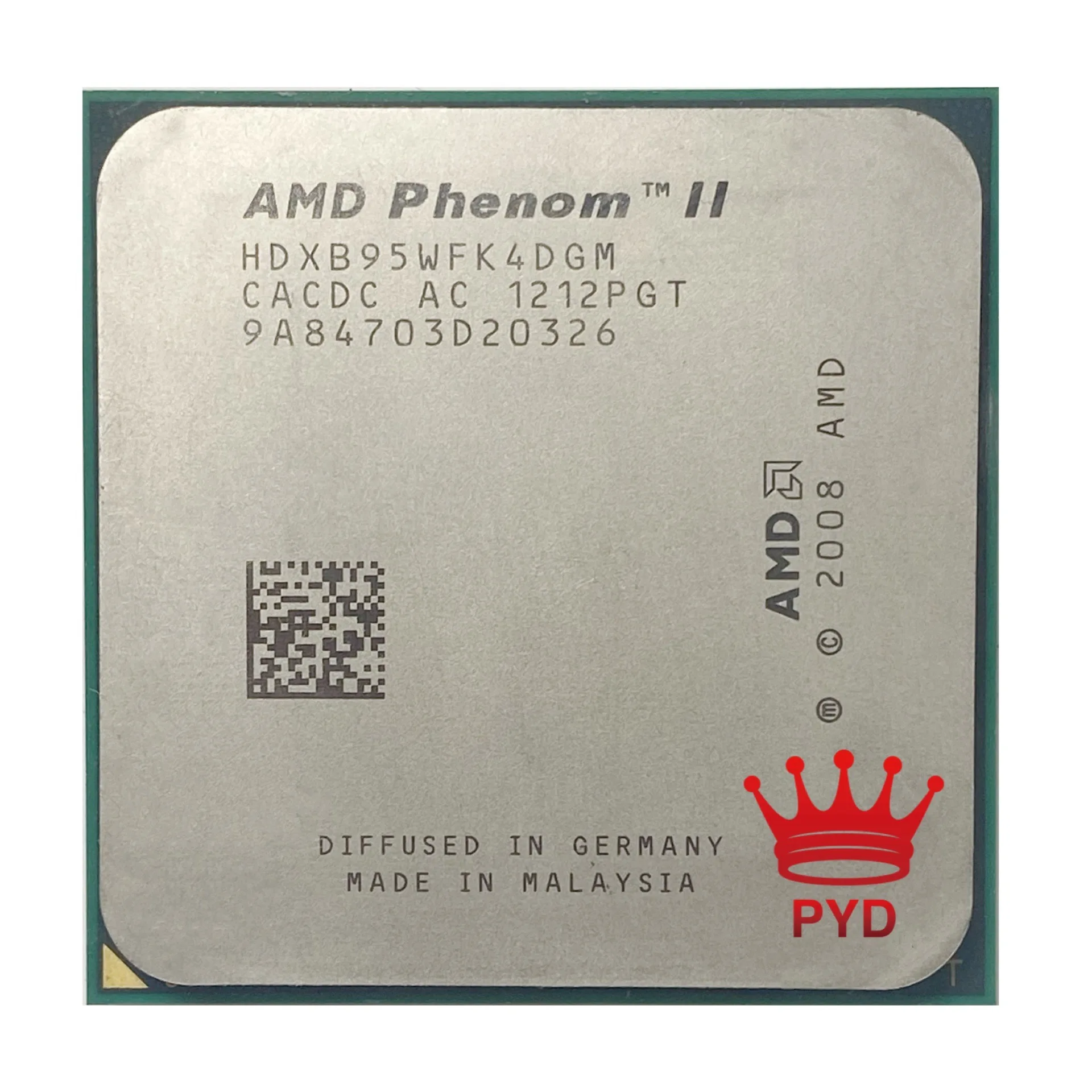 Процессор AMD Phenom II X4 B95 HDXB95WFK4DGM/HDXB95WFK4DGI 938Pin/3 0 ГГц/6 Мб L3/95 Вт разъем AM3 сумма до