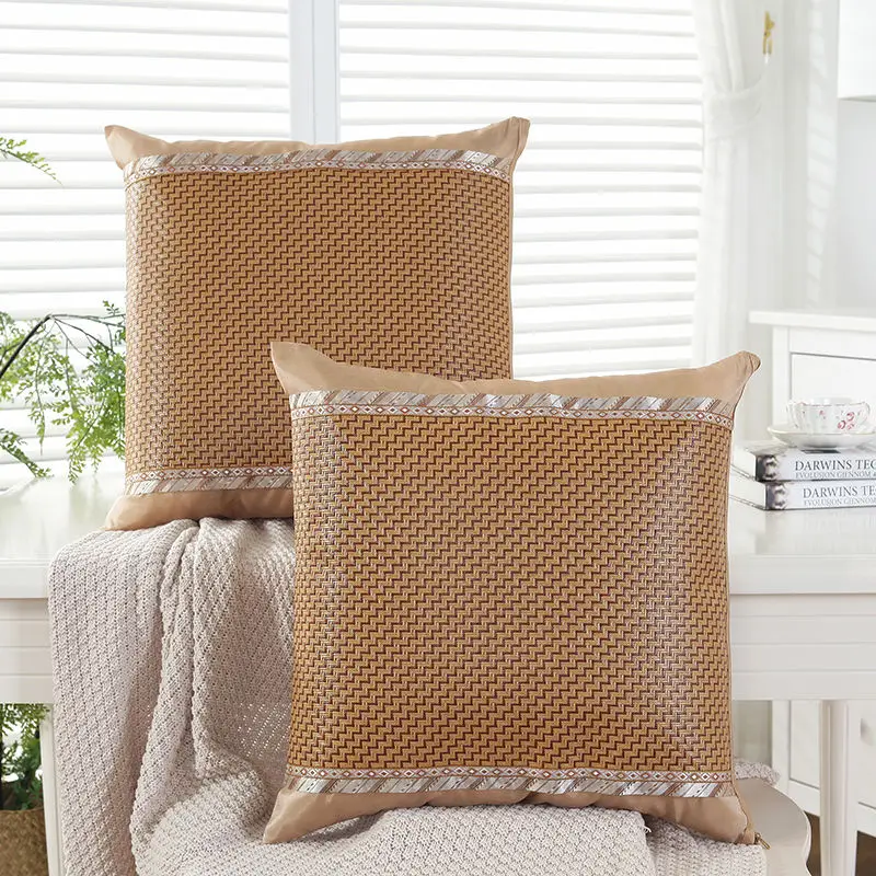 Summer Cool Rattan Pillowcase 45X45cm/40X60cm Throw Cushion Pillow Cover Printing Cushion Pillow Case Bedroom Office
Summer Cool Rattan Pillowcase 45X45cm/40X60cm Throw Cushion Pillow Cover Printing Cushion Pillow Case Bedroom Office