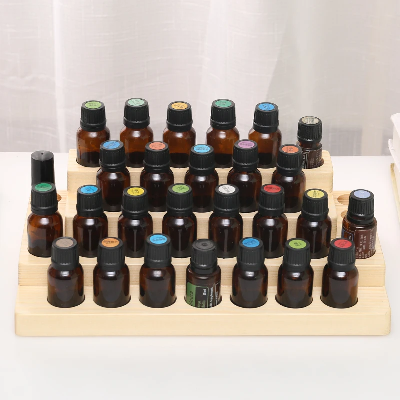 30 Holes Wooden Essential Oil Tray Handmade Natural Pine Wood Display Rack Demonstration Station For 5-15ml Bottles
30 Holes Wooden Essential Oil Tray Handmade Natural Pine Wood Display Rack Demonstration Station For 5-15ml Bottles