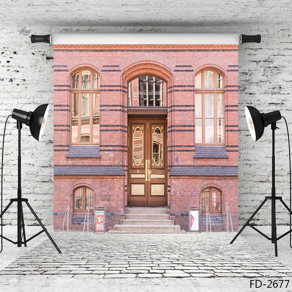 Vintage Brick Wall House Door Scenery Portrait Children Newborn Photography Backgrounds Photographic Backdrops For Photo Studio 
Vintage Brick Wall House Door Scenery Portrait Children Newborn Photography Backgrounds Photographic Backdrops For Photo Studio