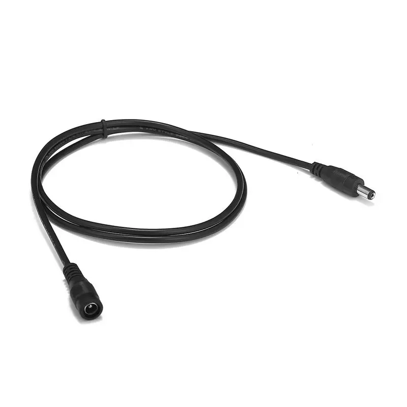 5.5mm 2.1mm Jack Power Extension Cord 1m Copper Wires 5V 9V 12V DC Connector Cable For LED Strip Solar Panel CCTV Camera Router
5.5mm 2.1mm Jack Power Extension Cord 1m Copper Wires 5V 9V 12V DC Connector Cable For LED Strip Solar Panel CCTV Camera Router