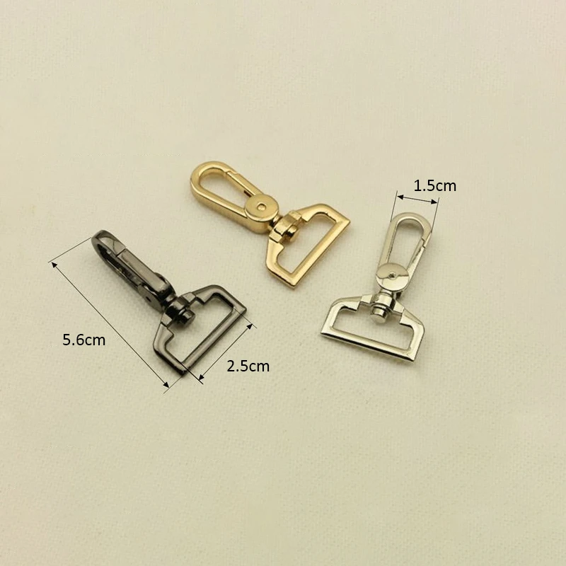 10 pcs Inner Diameter 25mm Metal Bag Buckle Carbines Swivel Lobster Clasp Snap Hook Key Chain Strap Leather Hardware Accessory
10 pcs Inner Diameter 25mm Metal Bag Buckle Carbines Swivel Lobster Clasp Snap Hook Key Chain Strap Leather Hardware Accessory