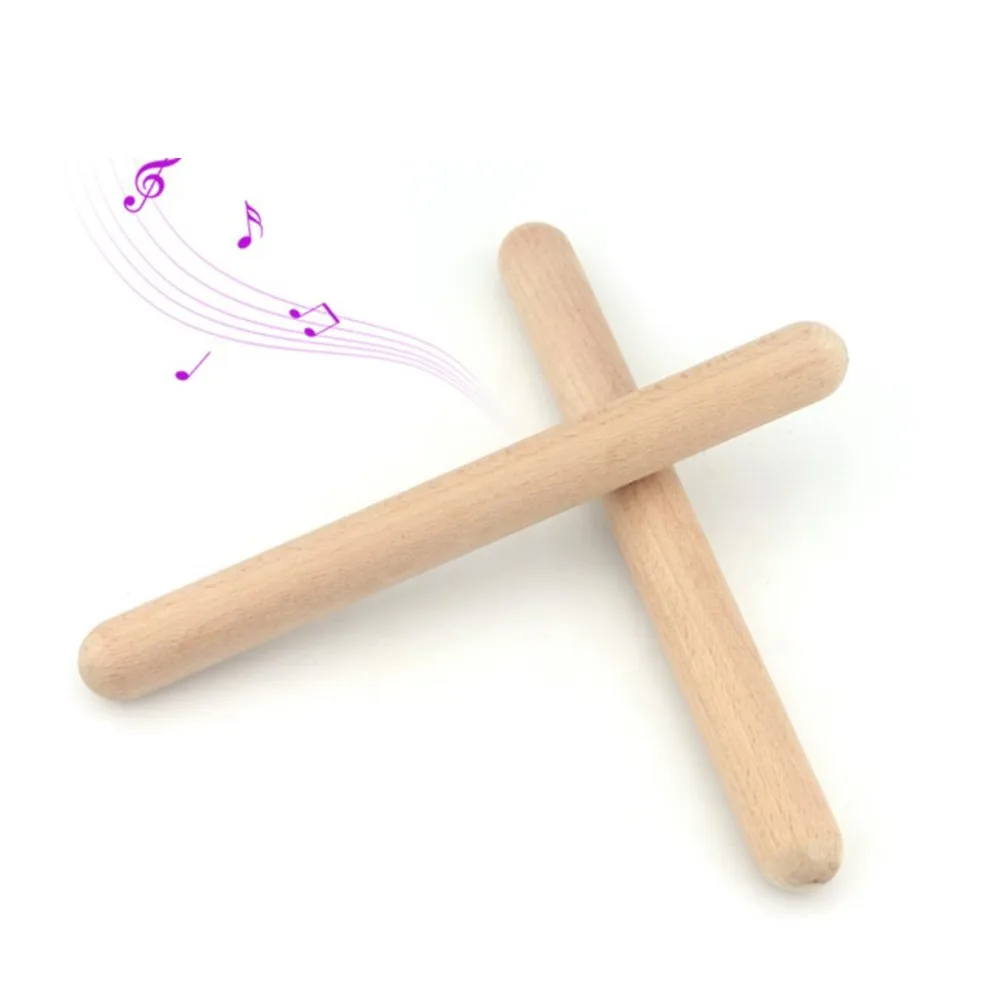 2pcs Percussion Wooden Drum Sticks Rhythm Learning Education Toddler Kid Instrument Beginners Percussion Rhythm Stick
2pcs Percussion Wooden Drum Sticks Rhythm Learning Education Toddler Kid Instrument Beginners Percussion Rhythm Stick