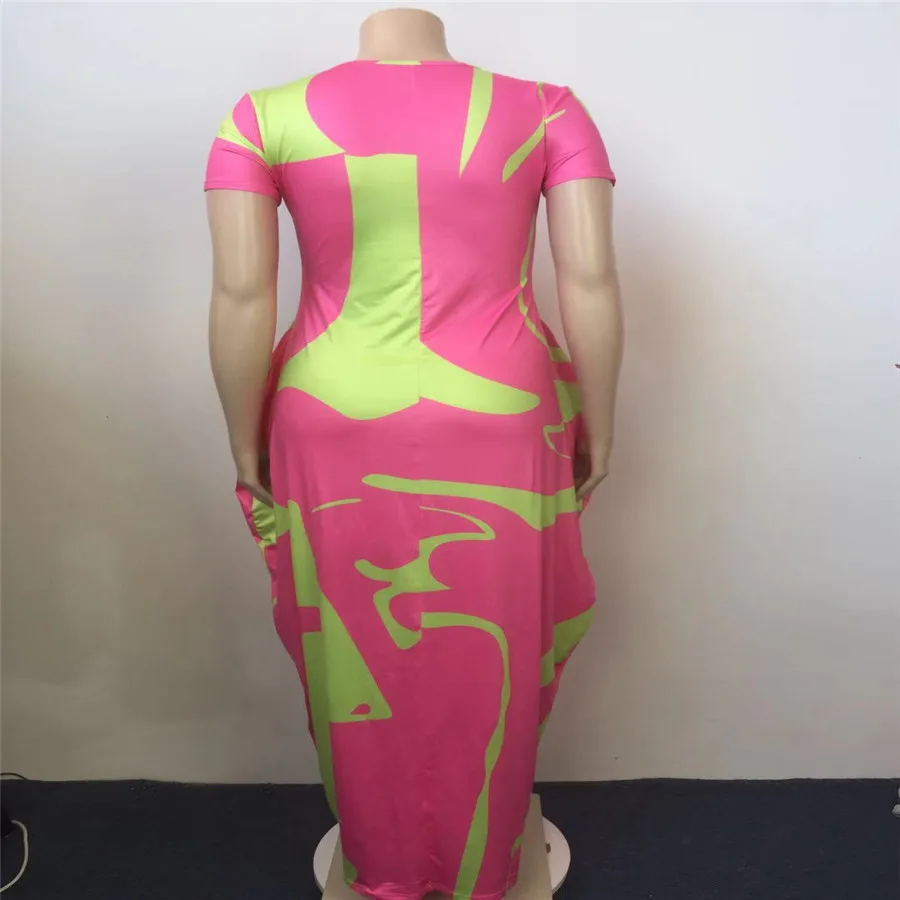 Plus Size Dresses for Women 4xl 5xl Elegant Geometrical Print Short Sleeve Ankle Length Straight Loose for Party Vestidos 2021
Plus Size Dresses for Women 4xl 5xl Elegant Geometrical Print Short Sleeve Ankle Length Straight Loose for Party Vestidos 2021