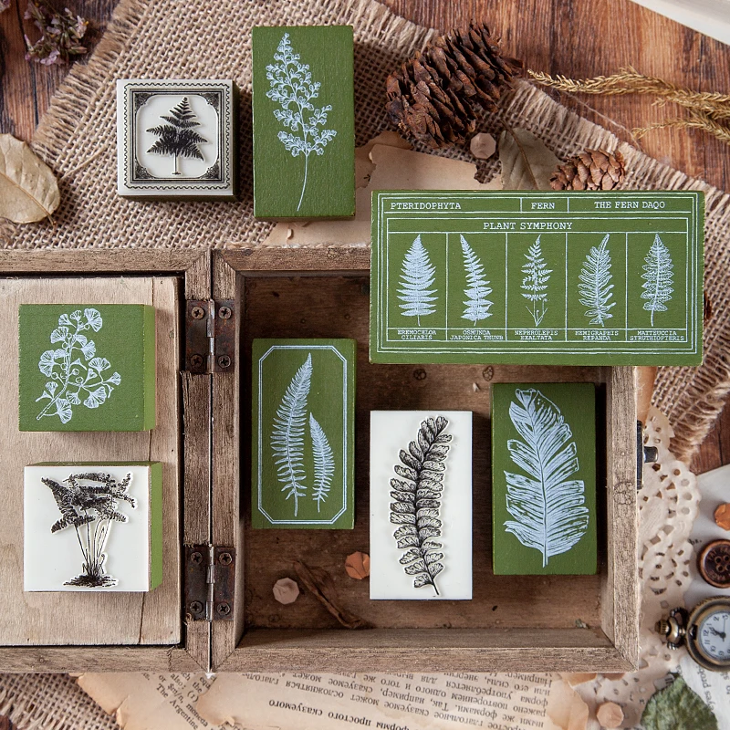 Wood Mounted Rubber Stamps Vintage Plants Decorative Wooden Rubber Stamp Set For Diy Craft Diary And Craft Scrapbooking
Wood Mounted Rubber Stamps Vintage Plants Decorative Wooden Rubber Stamp Set For Diy Craft Diary And Craft Scrapbooking