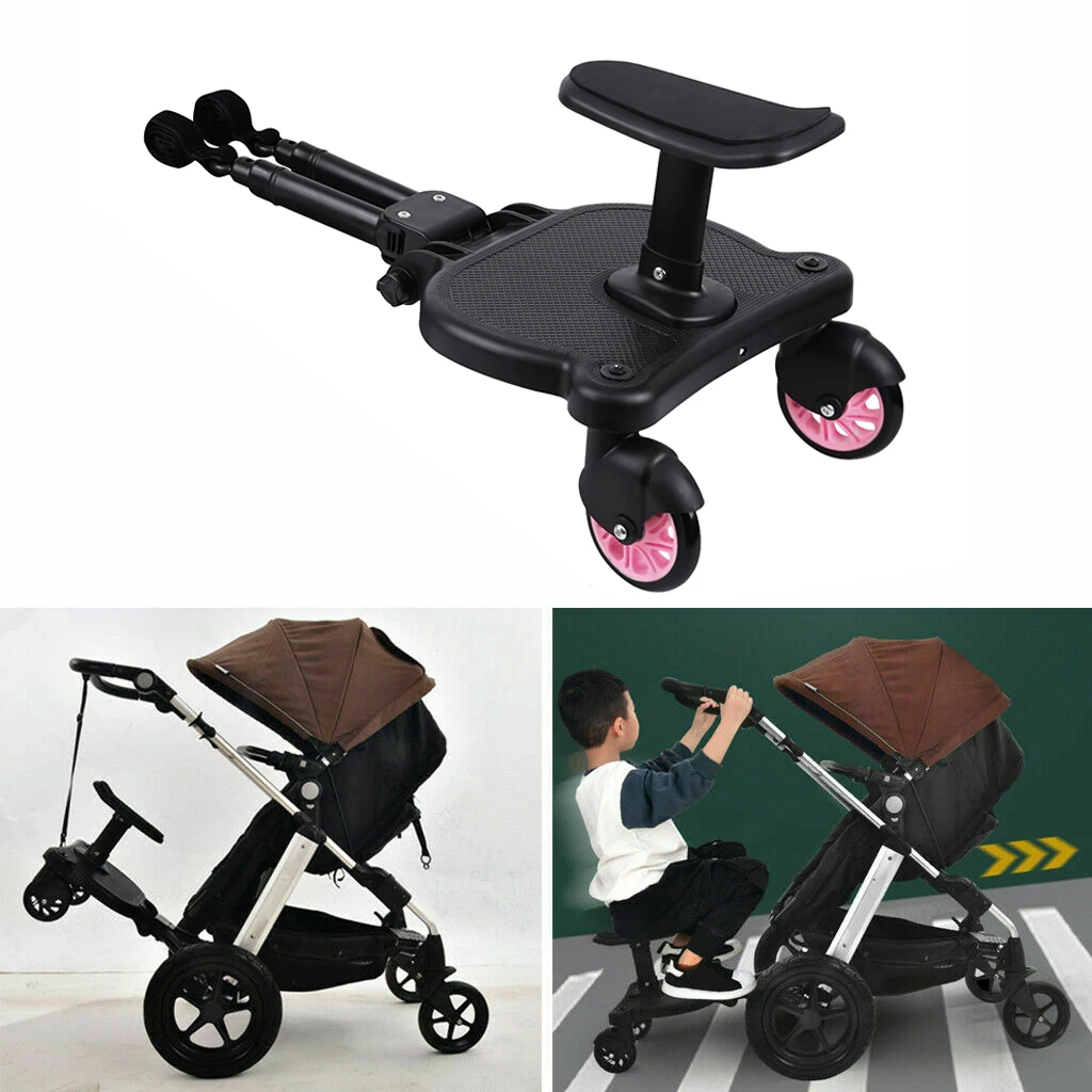 Honhill Universal Stroller Pedal Adapter Second Child Prams Auxiliary Trailer Twins Scooter Hitchhiker Kids Standing Seat
Honhill Universal Stroller Pedal Adapter Second Child Prams Auxiliary Trailer Twins Scooter Hitchhiker Kids Standing Seat